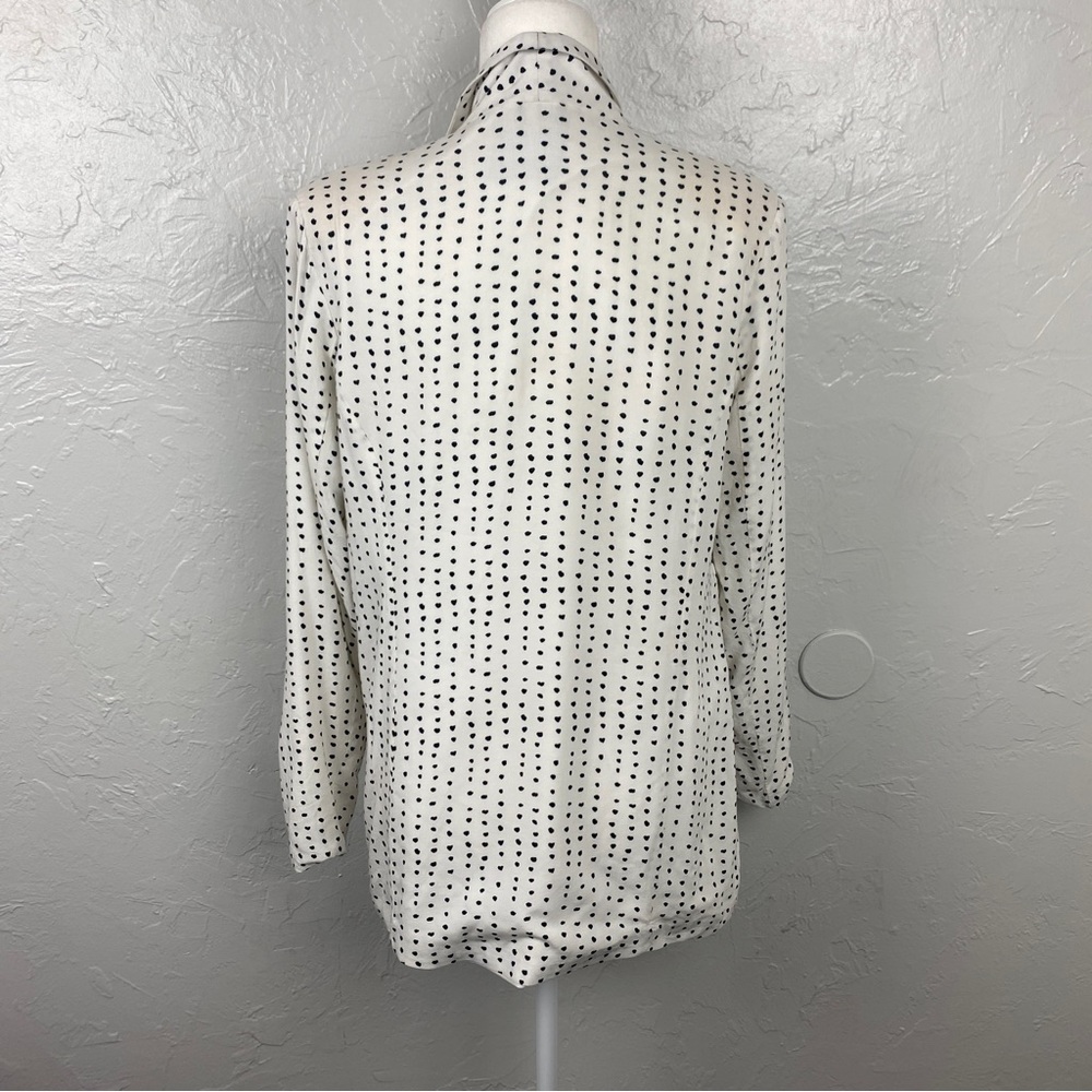 Just Female dot relaxed “mou” blazer size Large - Picture 6 of 11
